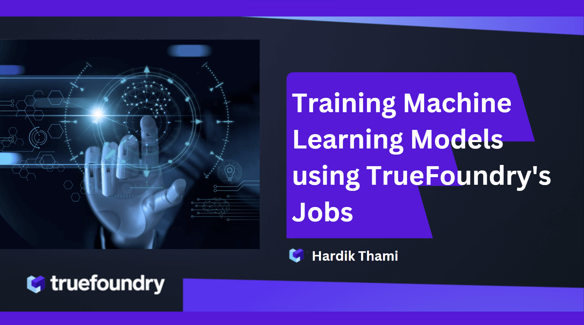 Training Machine Learning Models using TrueFoundry's Jobs