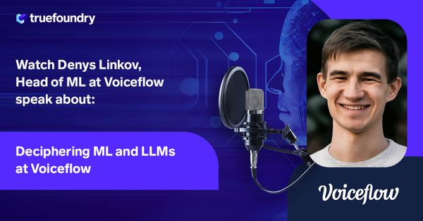 Machine learning platform Voiceflow, ML Platform, LLM, Large Language Model